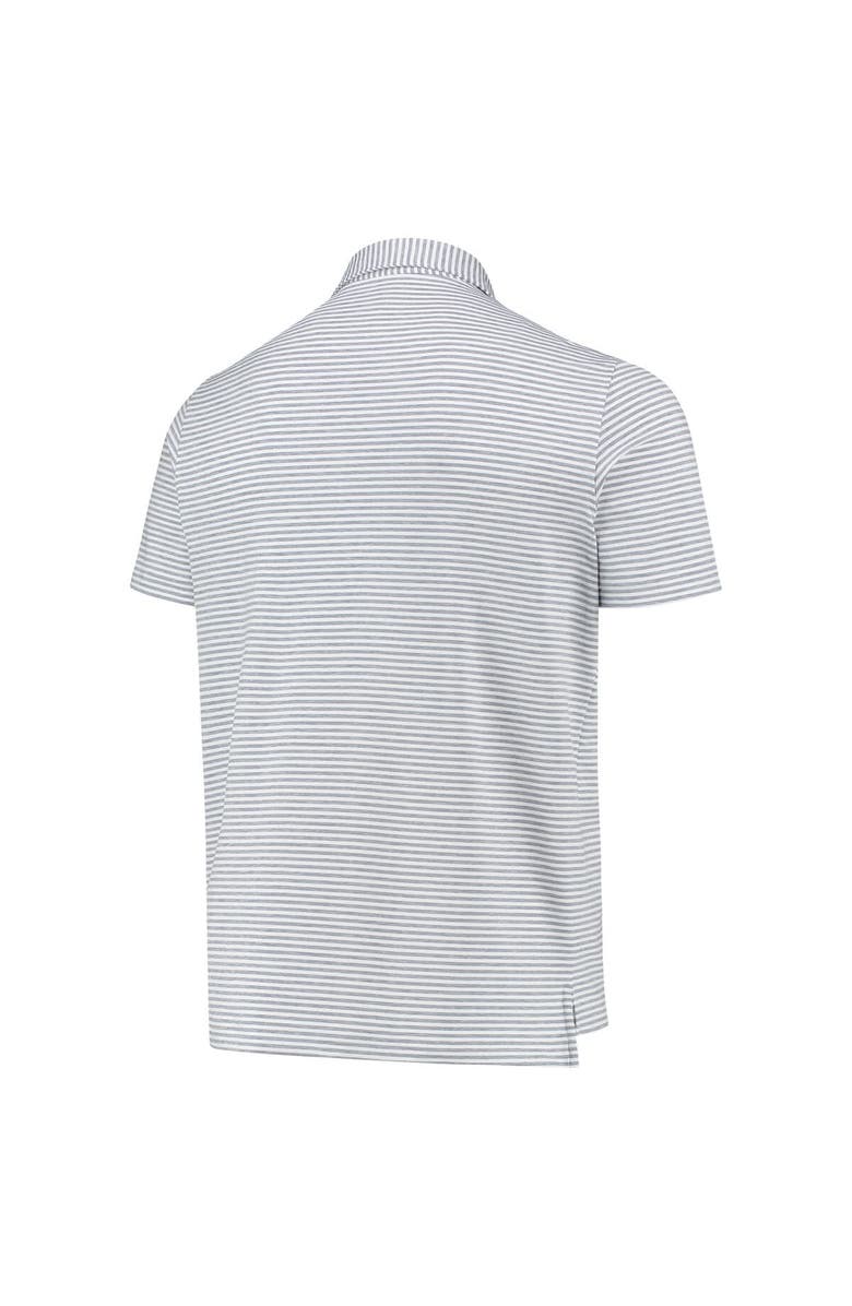 vineyard vines Men's Vineyard Vines Gray New York Yankees Heathered Winstead Sankaty Polo, Alternate, color, 