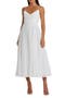 Faux Wrap Sleeveless Flowy Midi Dress