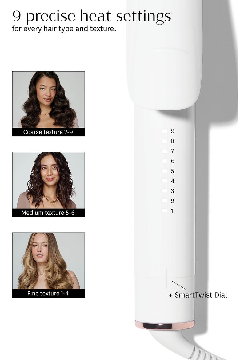 SinglePass Curl X 1.25" Ceramic Extra-Long Barrel Curling Iron, Alternate, color, WHITE