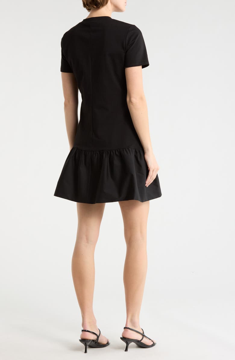 WAYF Short Sleeve Minidress, Alternate, color, Black