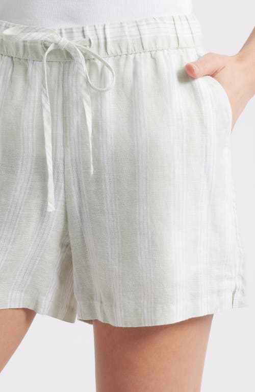 CASLONR CASLON(R) LINEN DRAWSTRING SHORTS