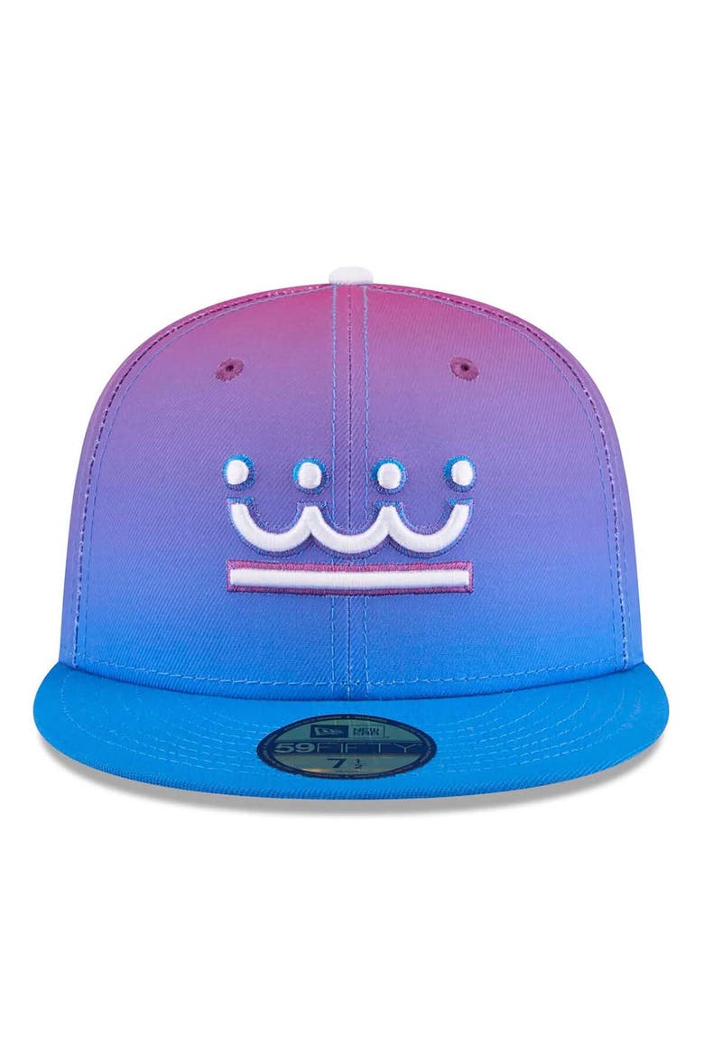 Men's New Era Purple/Blue Kansas City Royals 2026 City Connect 59FIFTY Fitted Hat, Alternate, color, Purple