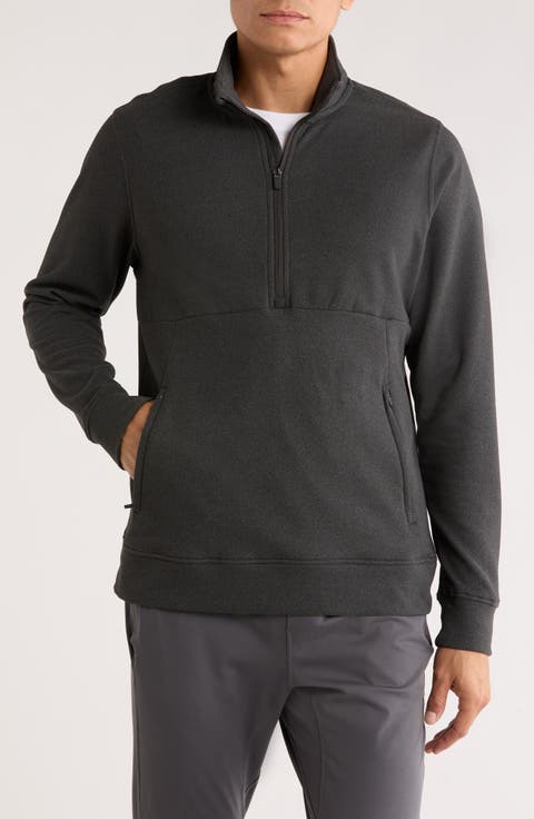 Ultra Mélange Fleece Half Zip Sweatshirt