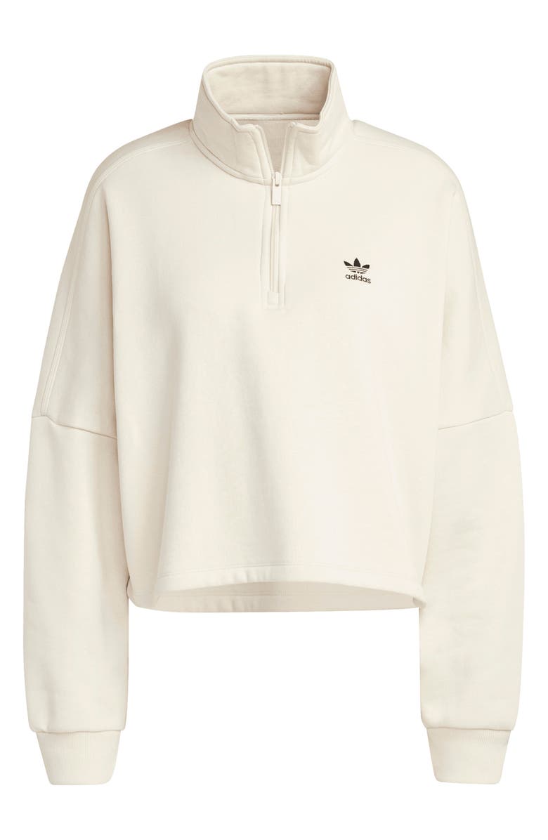 adidas Originals Essentials Half Zip Sweatshirt, Alternate, color, 