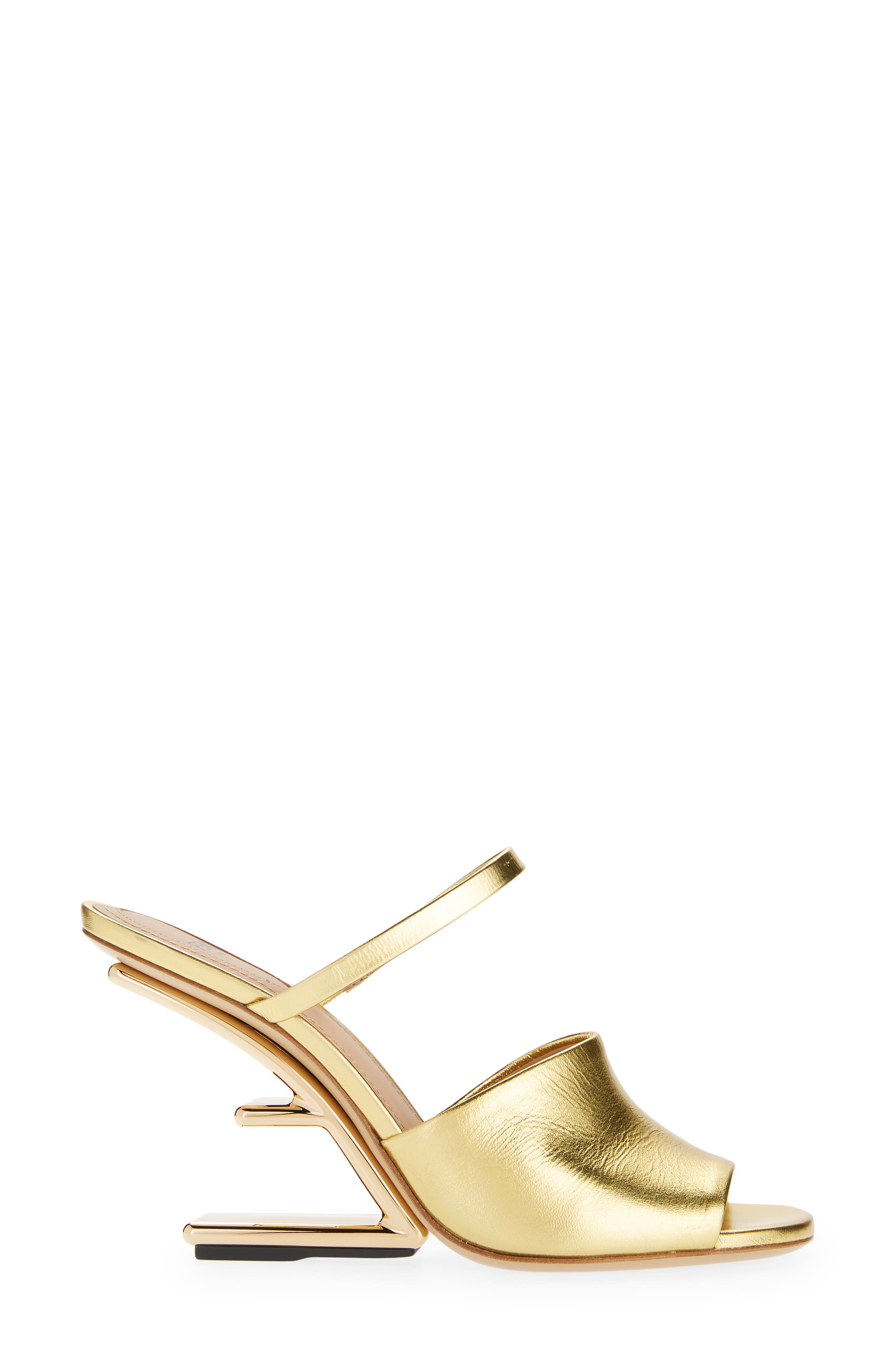 First Metal Sandal, Alternate, color, GOLD