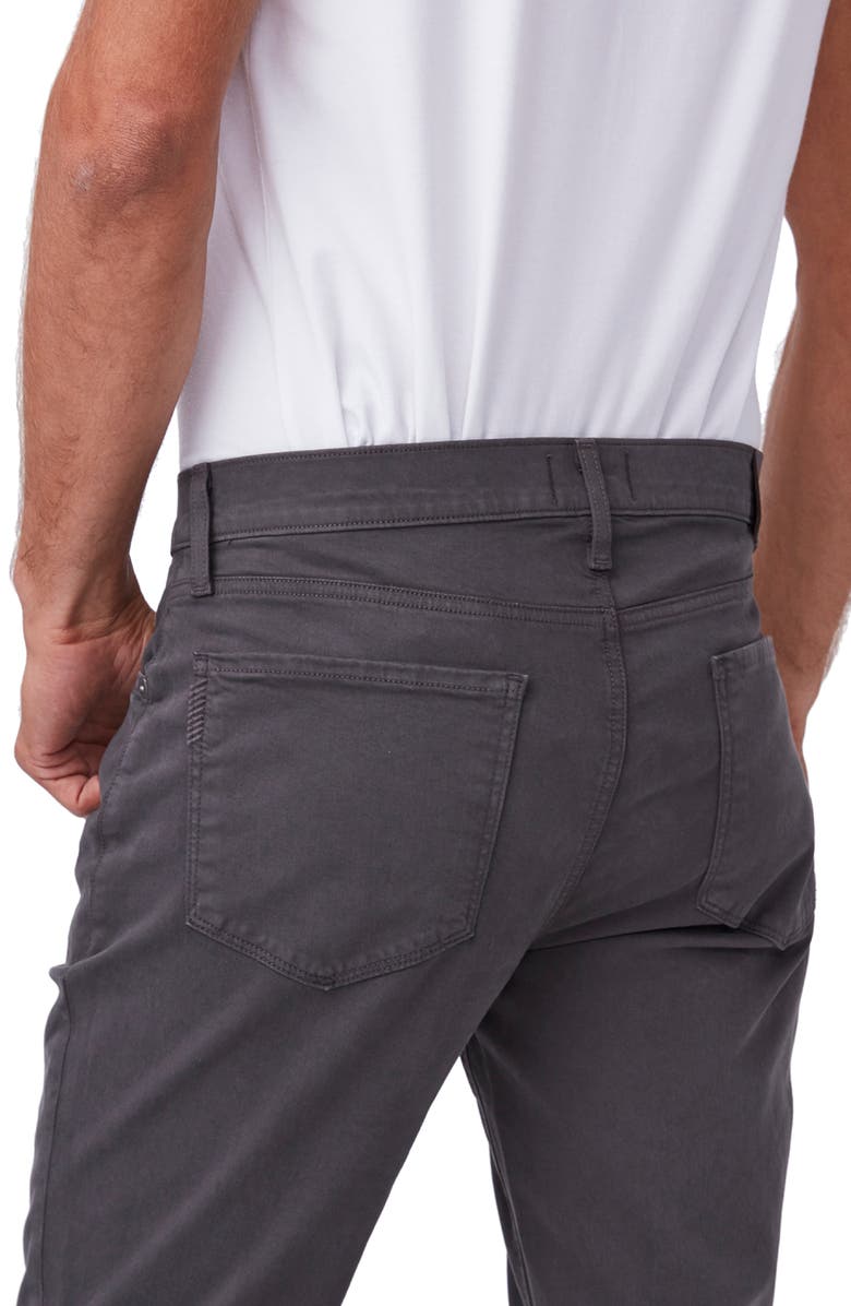 PAIGE Federal Slim Straight Leg Twill Pants, Alternate, color, Rocket