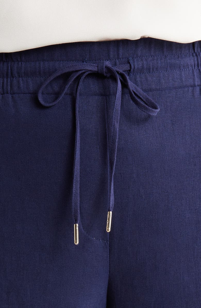 Jones New York Wide Leg Linen Blend Pants, Alternate, color,