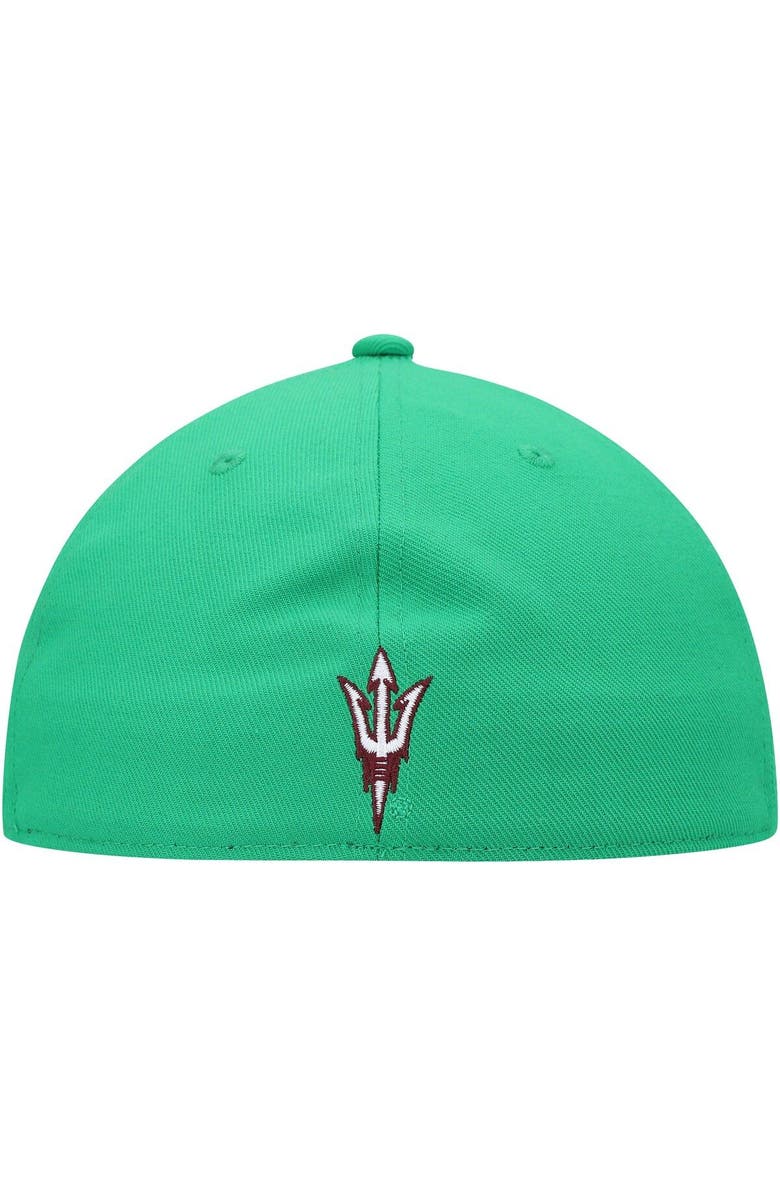 adidas Men's adidas Green Arizona State Sun Devils On-Field Baseball Fitted Hat, Alternate, color, Green