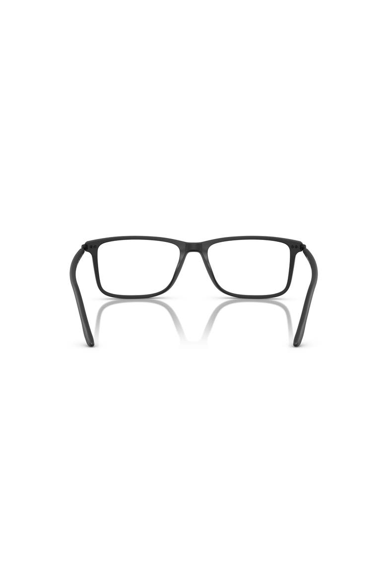 56mm Rectangle optical glasses, Alternate, color, Black