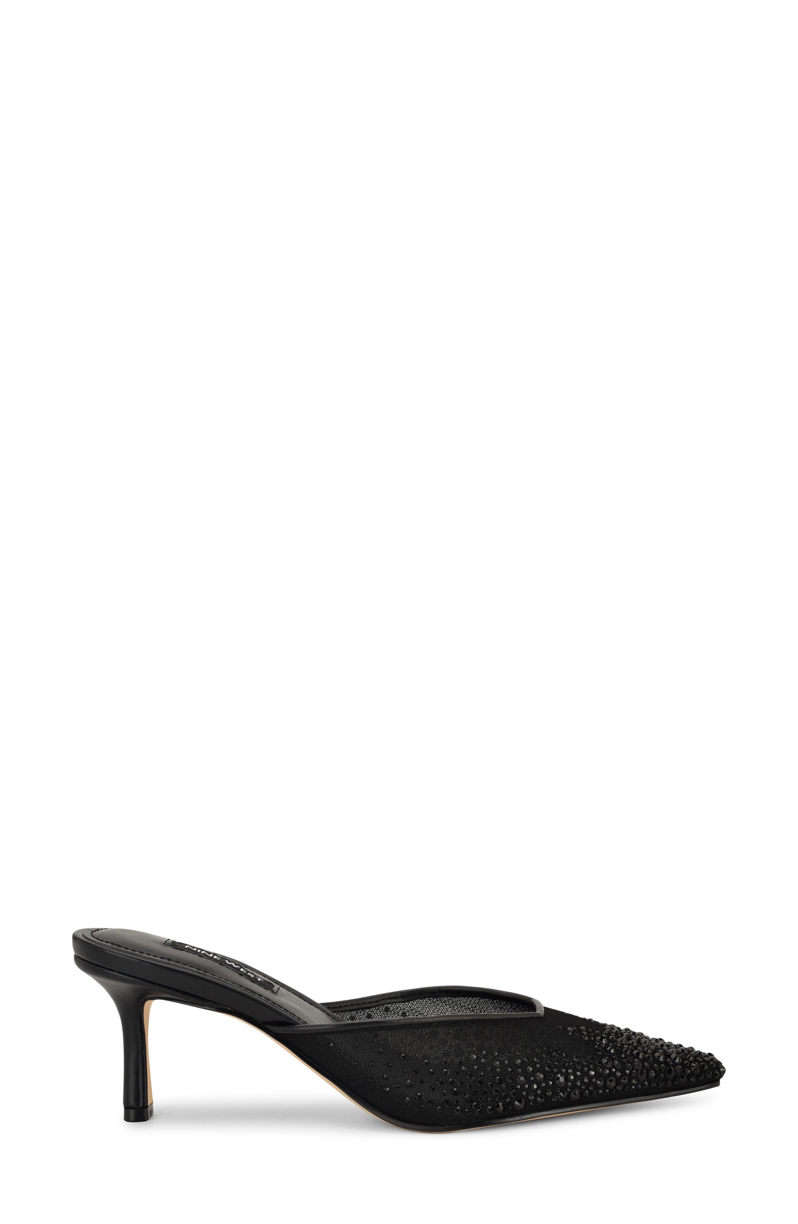 Nine West Camenlap Mule, Alternate, color, Black