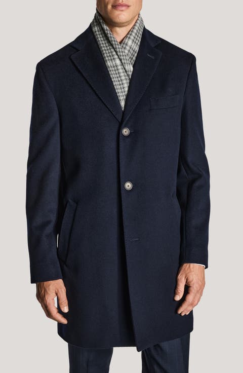 Wesley Wool and Cashmere Overcoat