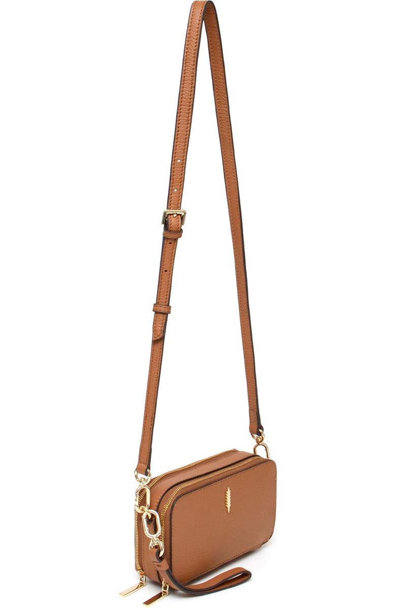Thacker Ronnie Pebbled Leather Crossbody Bag, Alternate, color,