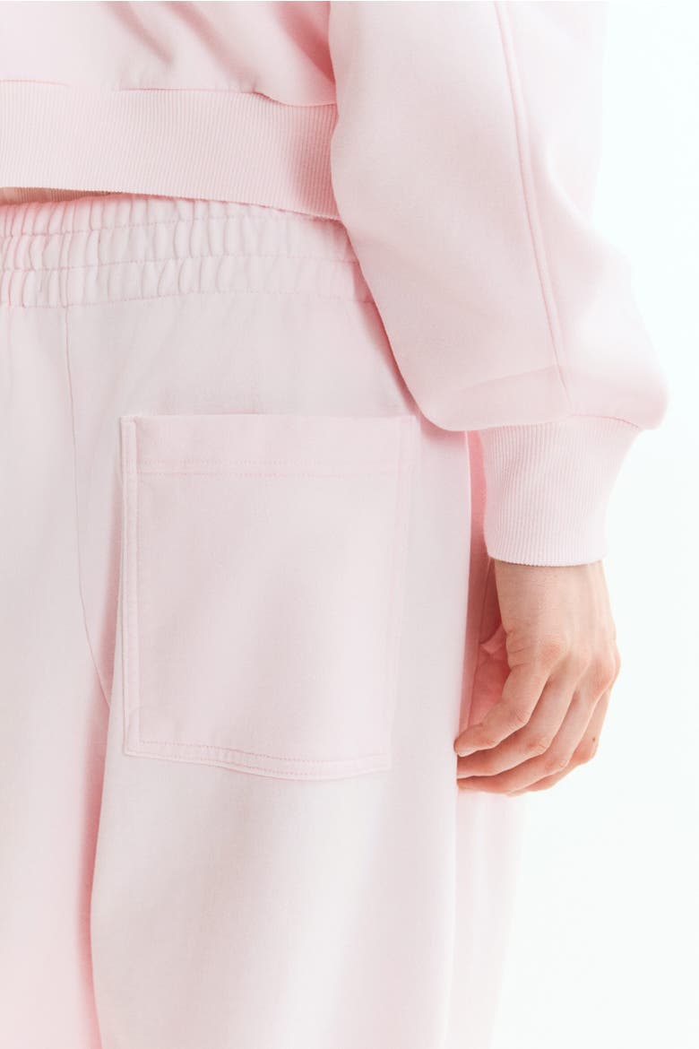 Relaxed-fit Cotton Sweatpants, Alternate, color, Light pink