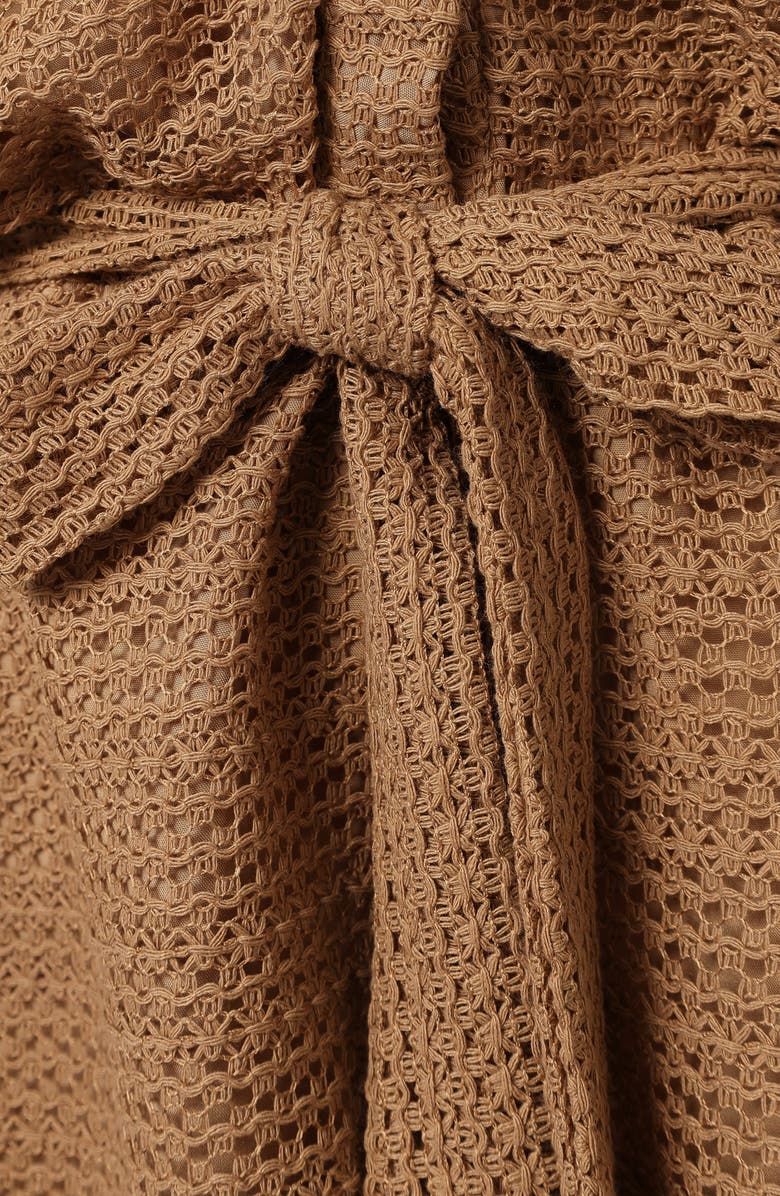 Petal & Pup Culpo Open Stitch Cotton Romper, Alternate, color,