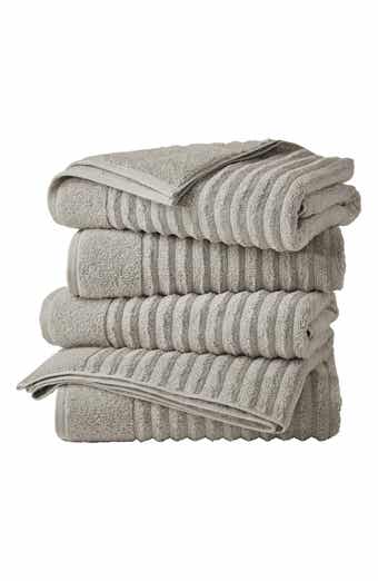 Woven & Weft Combed Cotton 4-Pack Bath Towels