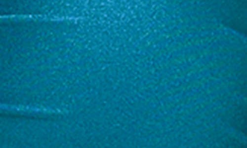 L Agence L'agence Krysta Metallic Bandeau Bikini Top In Blue