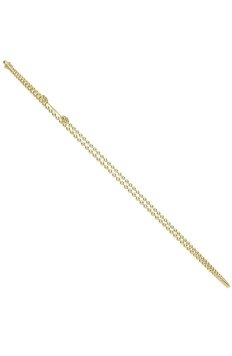 LAGOS Men's 18K Gold Anthem 2.5mm Ball Chain Necklace, Alternate, color, Gold