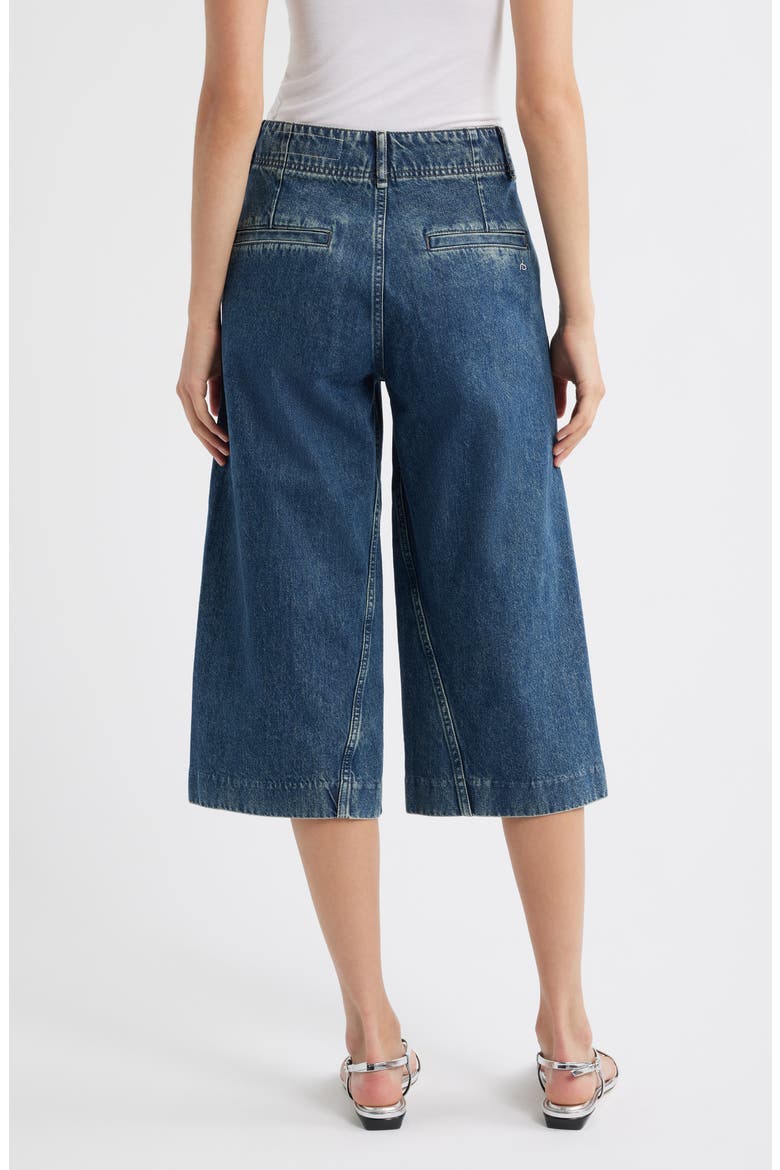 Jamie High Waist Culotte Jeans, Alternate, color, ADELINE