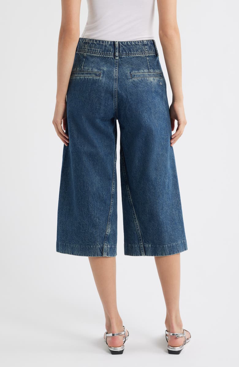 rag & bone Jamie High Waist Culotte Jeans, Alternate, color, 