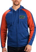 G-III SPORTS BY CARL BANKS Men's G-III Sports by Carl Banks Royal Florida Gators Neutral Zone Raglan Full-Zip Track Jacket Hoodie