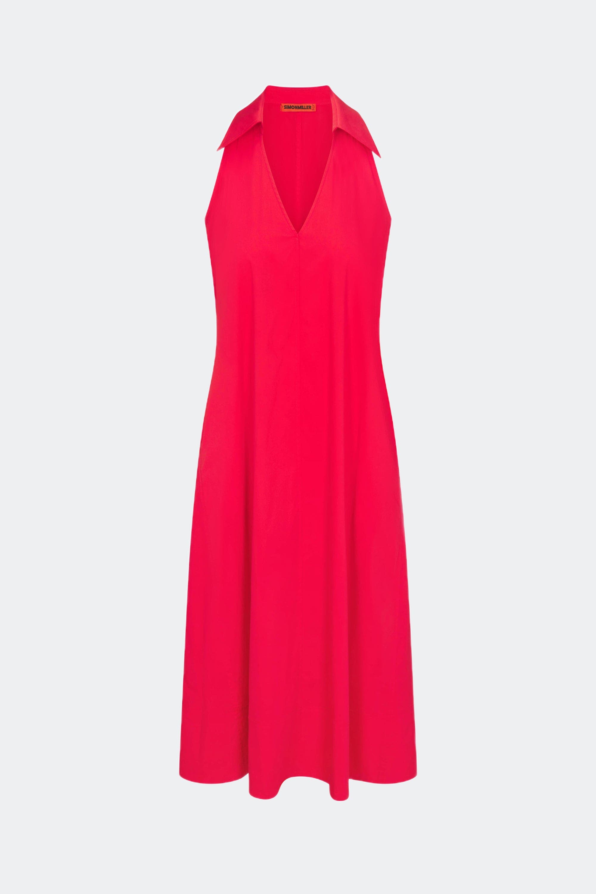 Nava Poplin Midi Dress - image 3