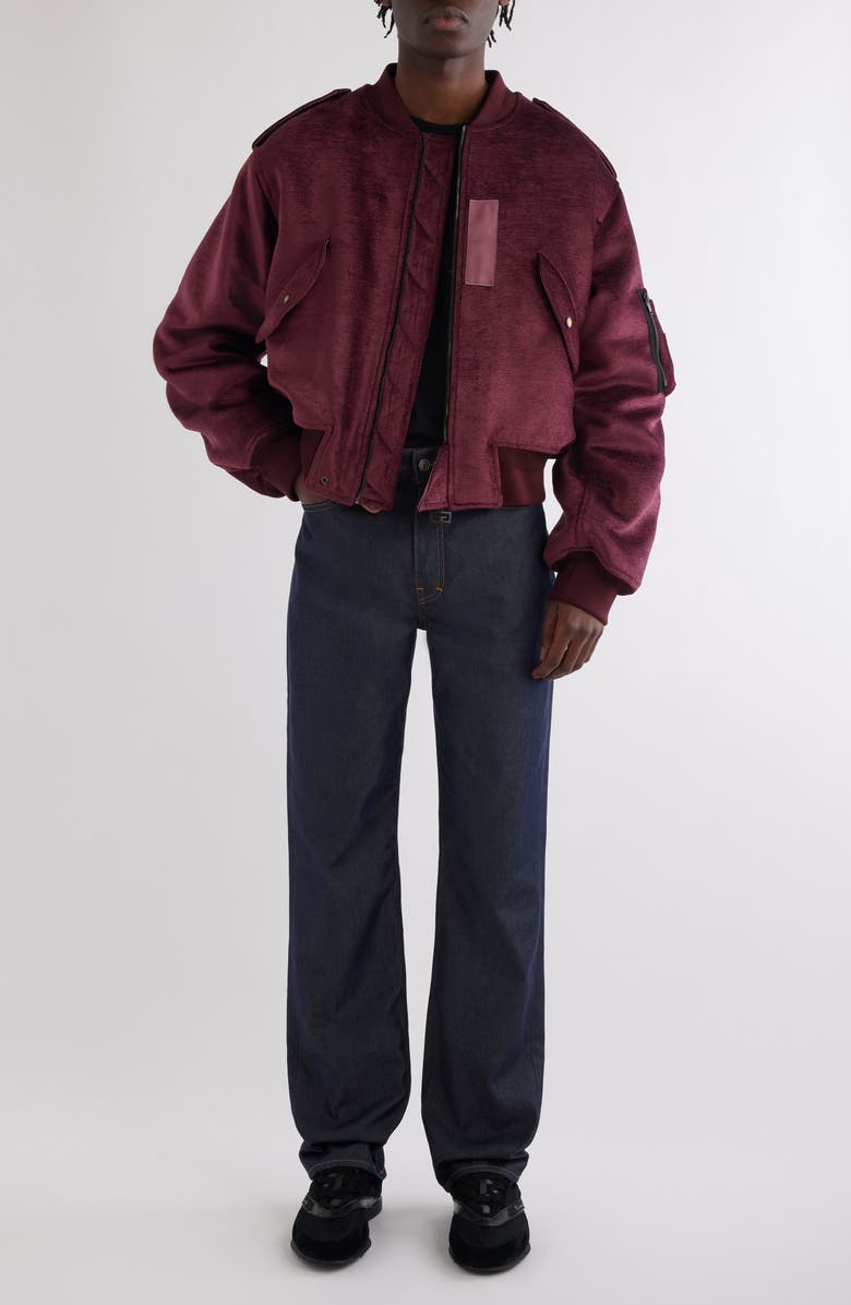 Velvet Bomber Jacket