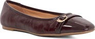 Dune London Habitats Square Toe Ballet Flat