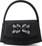 LADY COUTURE Fantasy Bow Satin Clutch