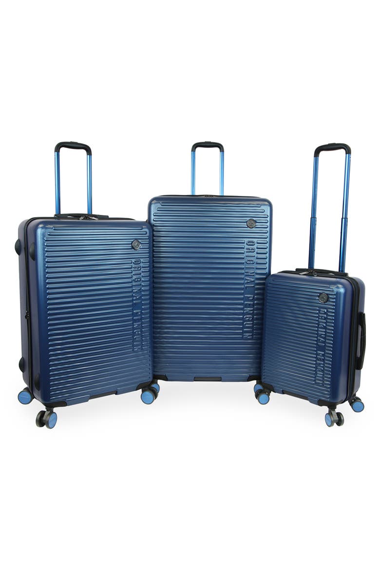 Dexter XL 3-Piece Hardside Luggage Set, Main, color, METALLIC BLUE
