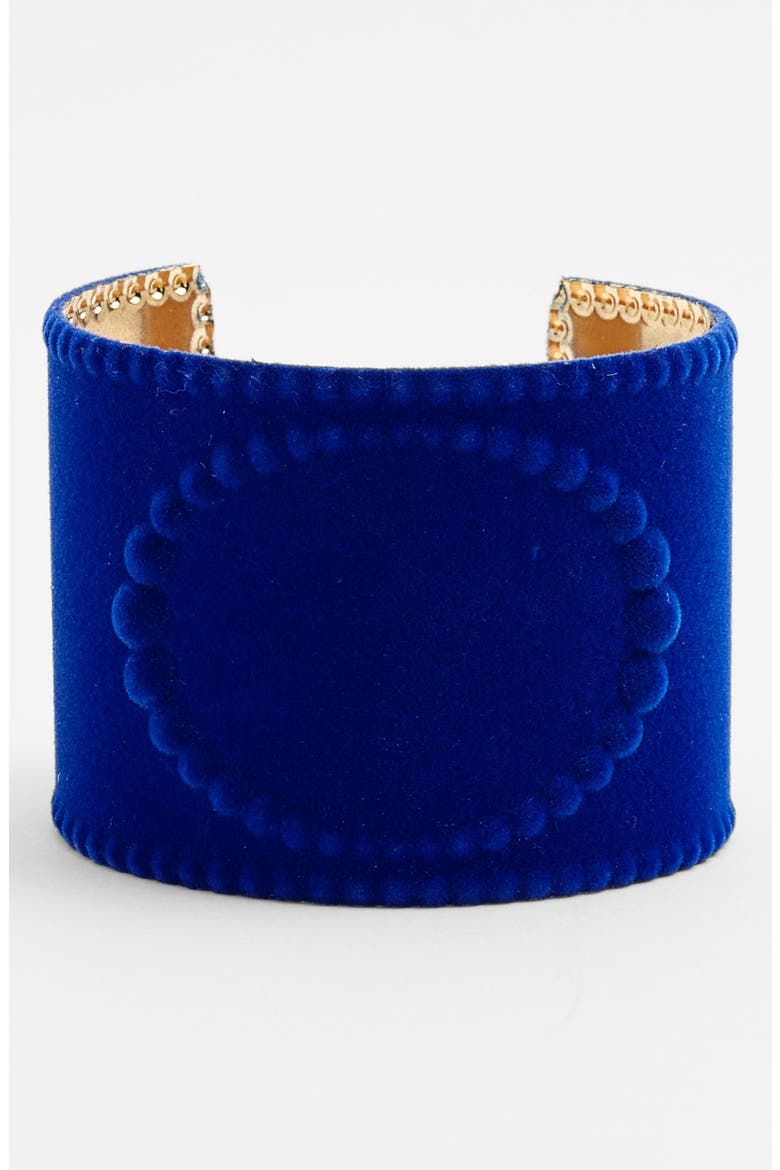 Velvet Cuff, Main, color, ROYAL BLUE