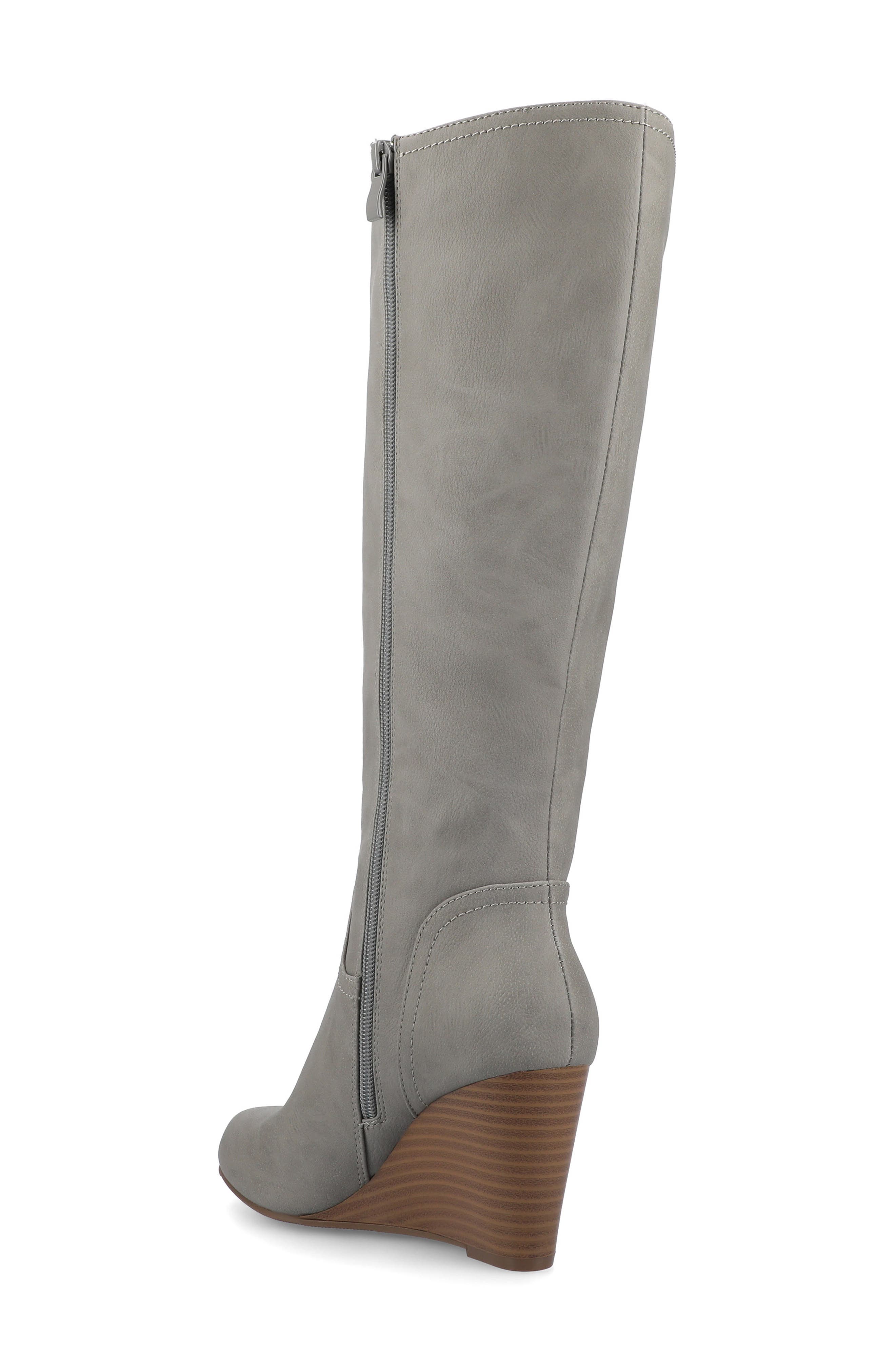 JOURNEE Langly Wedge Heel Tall Boot - image 4
