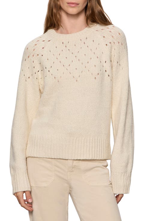 Femme Openwork Sweater