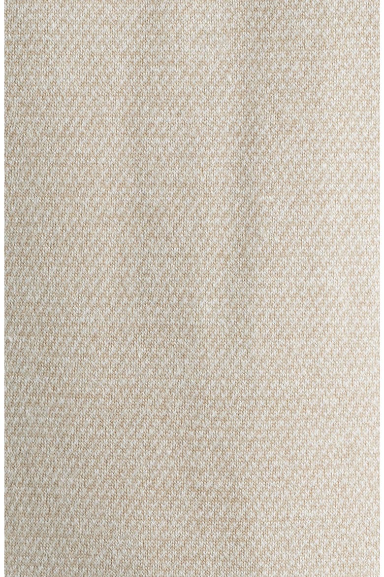 Crown Crafted Barlow Merino Wool Blend Quarter Zip Sweater, Alternate, color, TRUFFLE