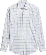 Peter Millar Warren Plaid Crown Light Button-Up Shirt