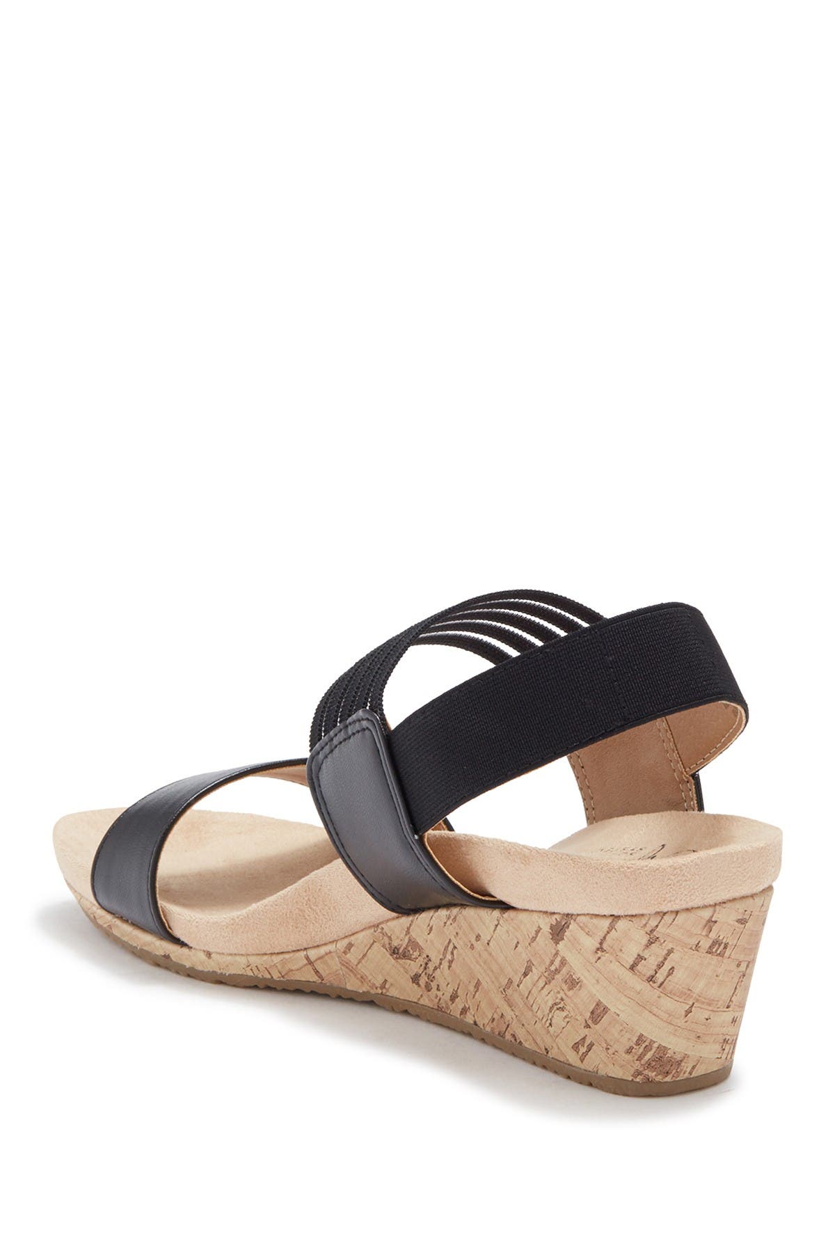 LifeStride Madrid Wedge Sandal - Wide Width Available, Alternate, color, 