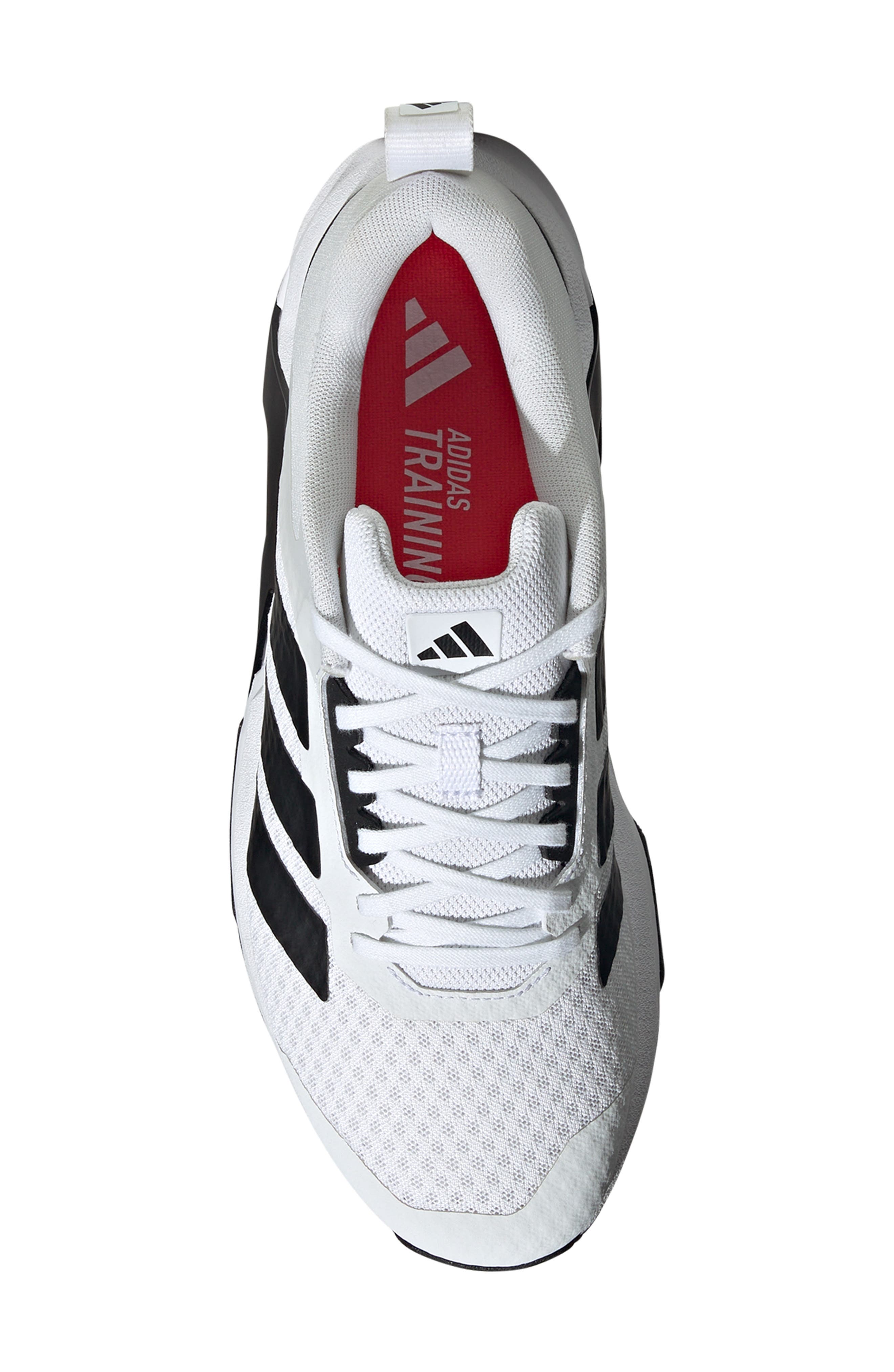 adidas Dropset Vario Training Shoer, Alternate, color, White/ Black/ Lucid Red