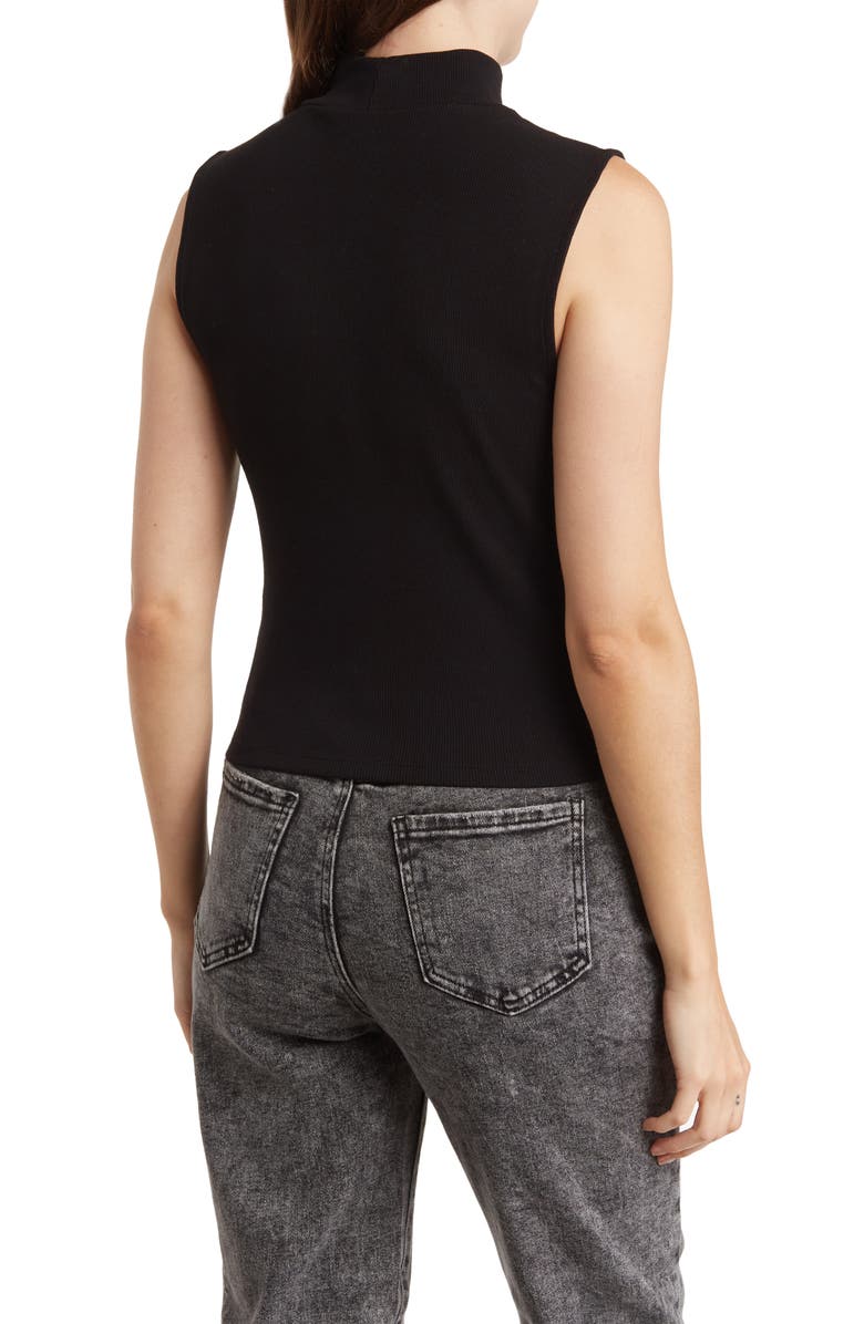 Love By Design Kendra Mock Neck Crop Tank Top, Alternate, color,