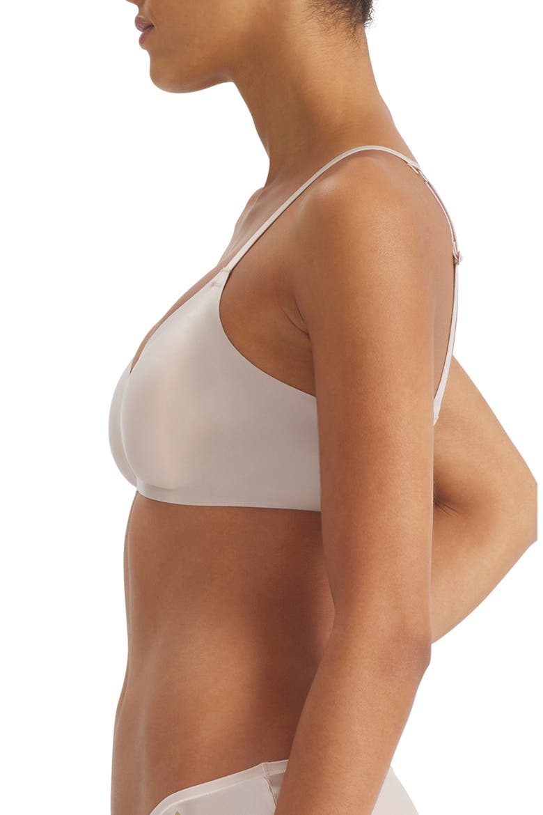 Bonded Wireless T-Shirt Bra, Alternate, color, CRYSTAL LINEN