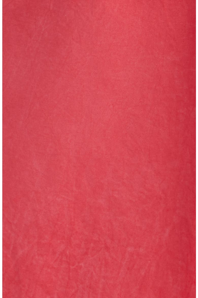 Sundry Crop Cotton Pants, Alternate, color, HIGH RISK RED