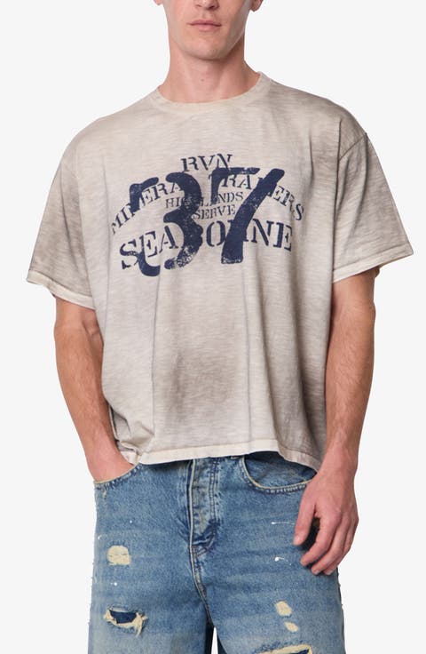 Military Slub Graphic T-Shirt