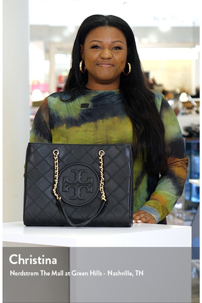 Fleming Soft Quilted Leather Convertible Chain Tote video