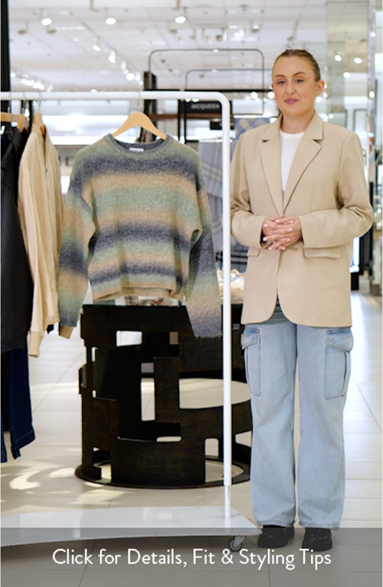 Ombré Stripe Sweater, sales video thumbnail