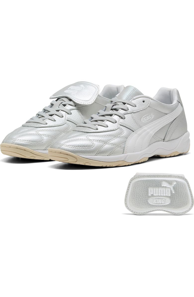 PUMA King Indoor Mesmerize Soccer Sneaker, Main, color,