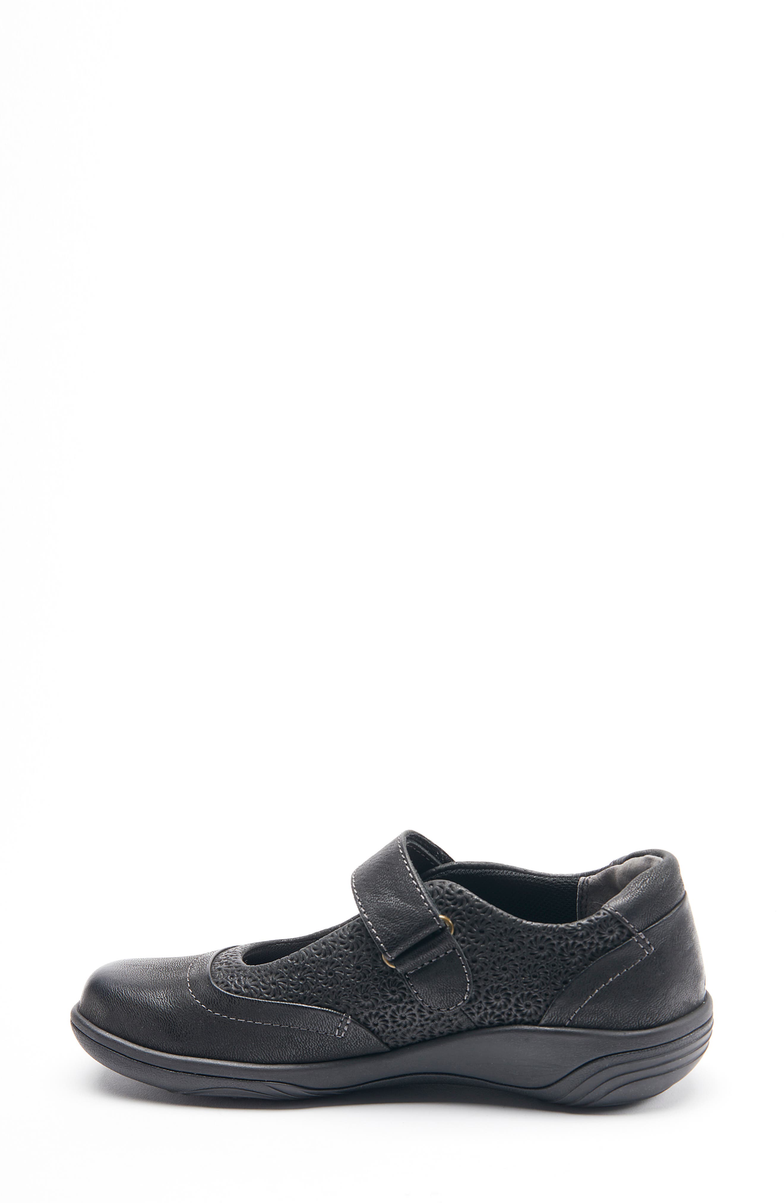 Hälsa Footwear Aloe Mary Jane, Alternate, color, Black Leather