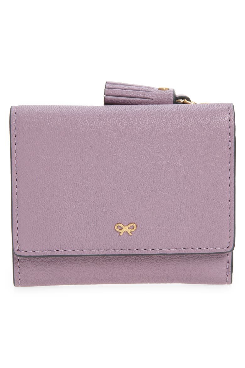 Mini Peeping Eyes Trifold Wallet, Alternate, color, IRIS