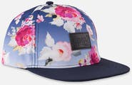 Deux par Deux Flat Brim Flower Cap