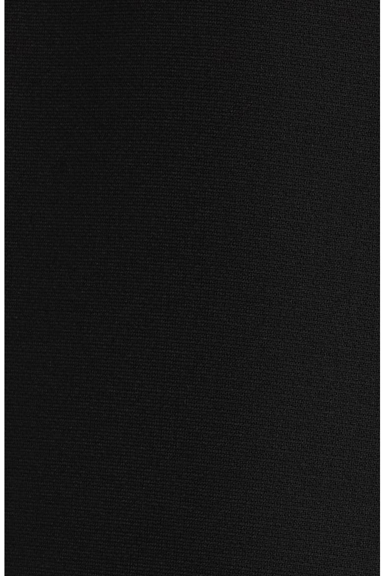 The Isla Seamed High Waist Straight Leg Pants, Alternate, color, NOIR
