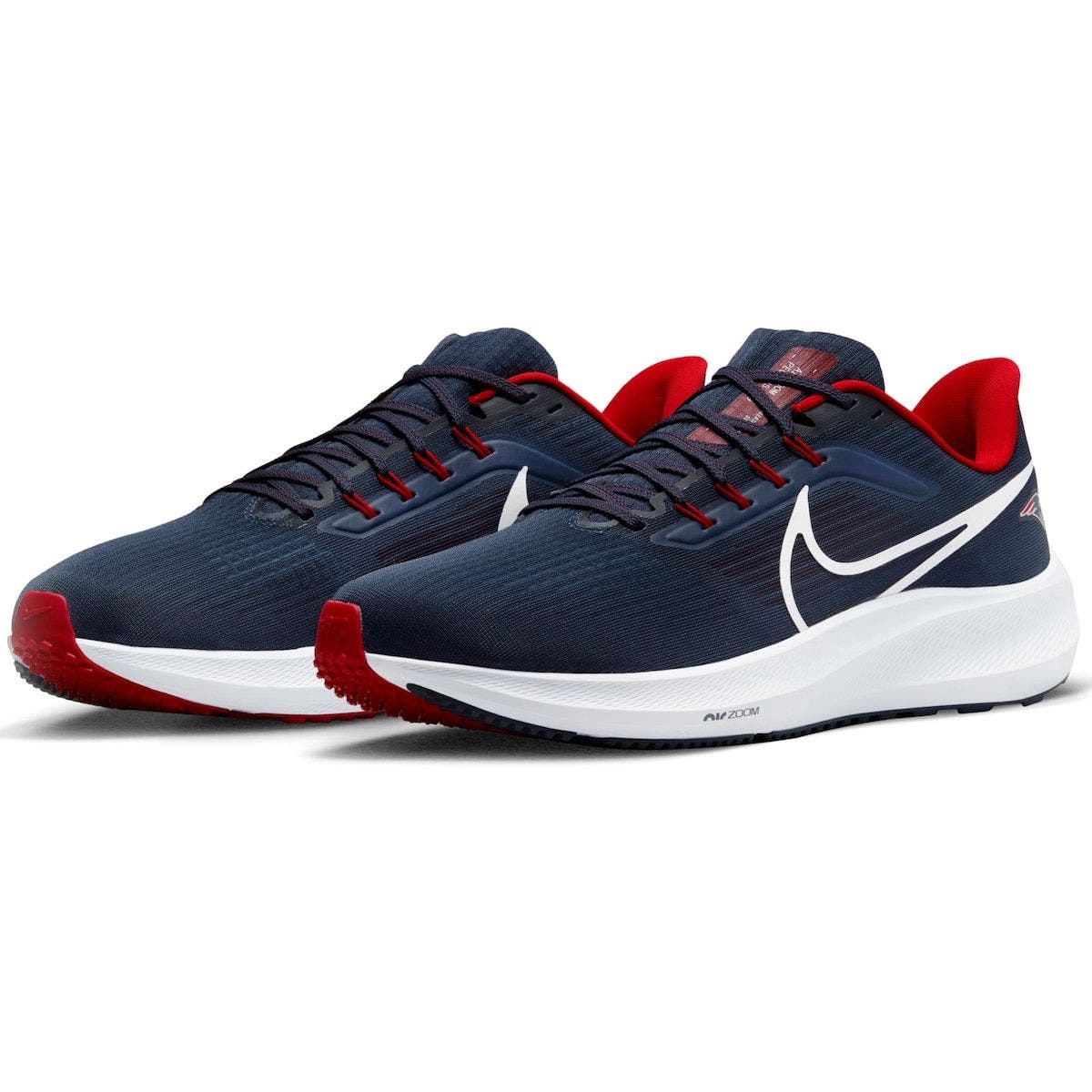 Nike Unisex Nike Navy New England Patriots Zoom Pegasus 39 Running Shoe, Alternate, color, 