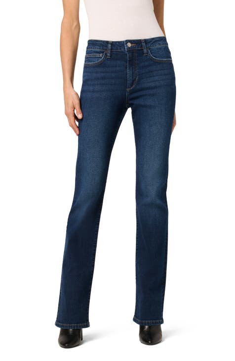 High Waist Curvy Bootcut Jeans (Lake)