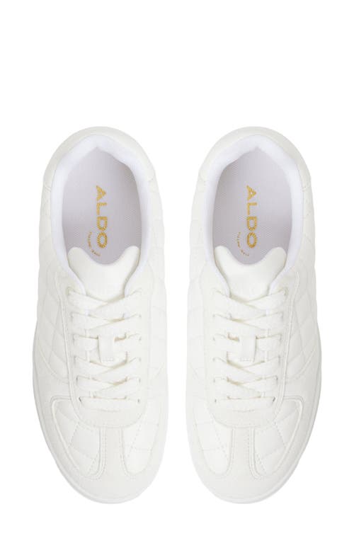 Aldo Deevale Platform Sneaker In White